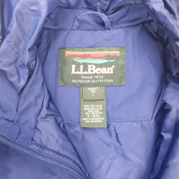 L.L. Bean Blue Outdoor Outfitter Jacket - Picture 4 of 8